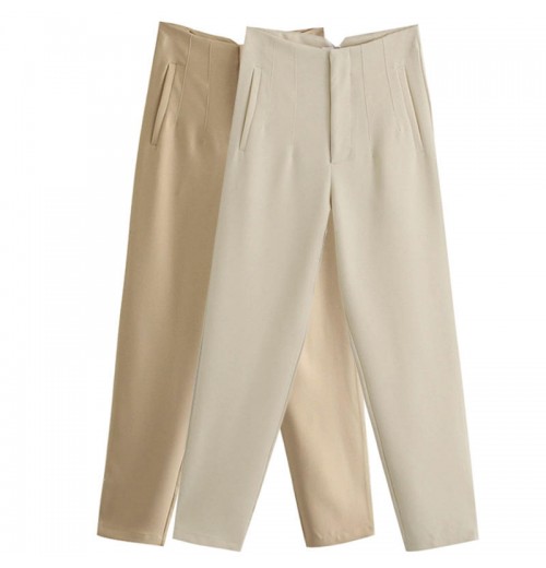 Spring and Summer Ladies Office Wear Casual Pencil Pants Trousers for Women Spring and Summer Ladies Office Wear Casual Pencil Pants Trousers for Women