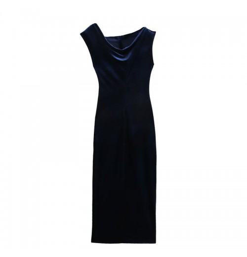 TAOP&ZA women's clothing 2024 autumn new style solid color temperament dress midi dress Vestidos Mujer 9998185 TAOP&ZA women's clothing 2024 autumn new style solid color temperament dress midi dress Vestidos Mujer 9998185