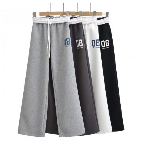 2024 new trendy fall denim jeans cotton stylish trousers sports women's sweat pants 2024 new trendy fall denim jeans cotton stylish trousers sports women's sweat pants