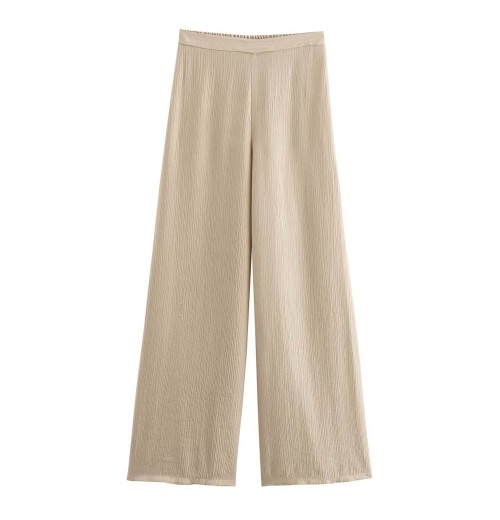 KAR&OT ZA 2024 women's new casual versatile pleated effect high waist straight wide leg pants 3897059 3897069 KAR&OT ZA 2024 women's new casual versatile pleated effect high waist straight wide leg pants 3897059 3897069