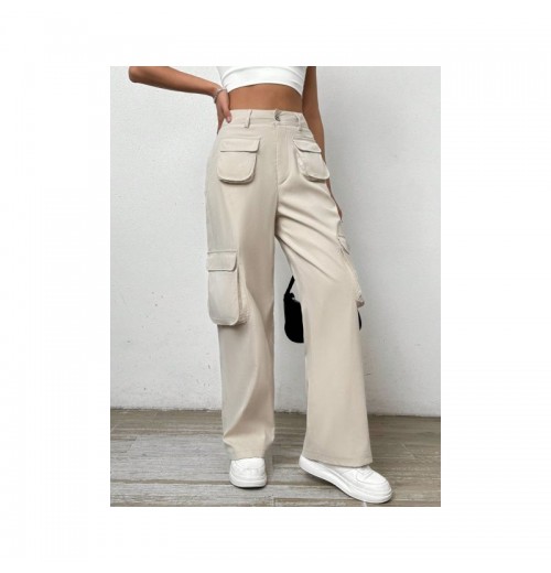 High Quality Cute and Cool Women Spring Summer Casual Cargo Pants Loose Fit Multi-Pocket Cargo Pants High Quality Cute and Cool Women Spring Summer Casual Cargo Pants Loose Fit Multi-Pocket Cargo Pants